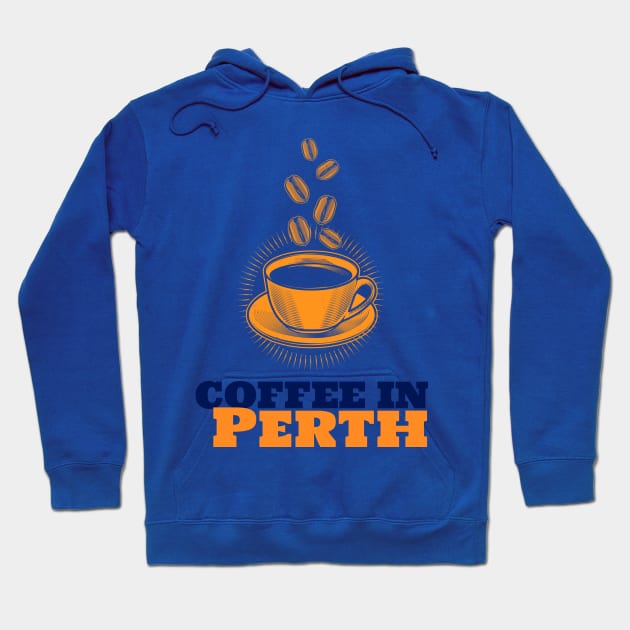 Perth & Coffee Hoodie by ArtDesignDE